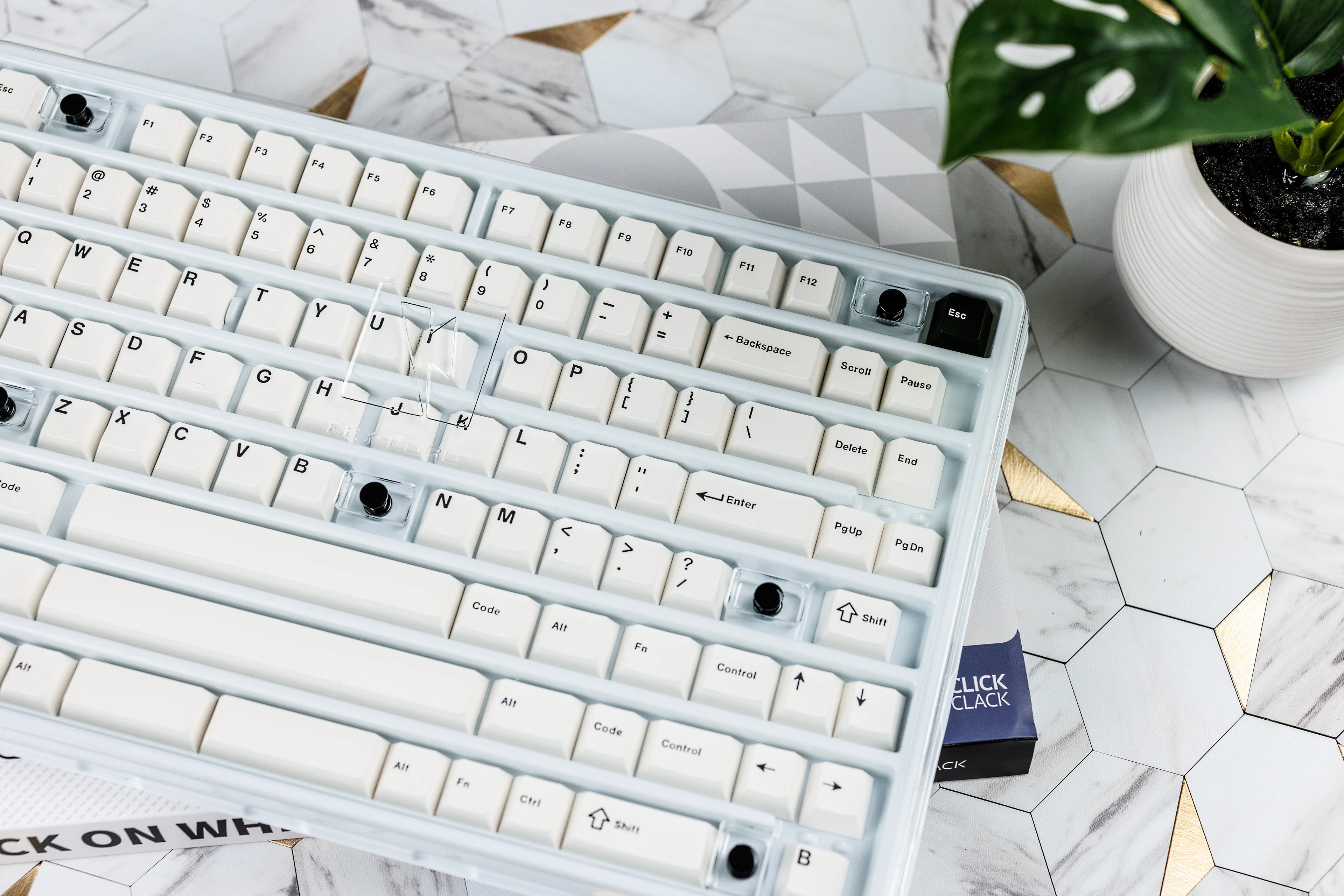 Key Kobo X ClickClack WOB/BOW/RGB Cherry Profile Keycaps Set - Image 8